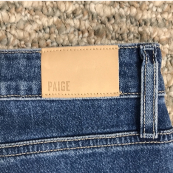 Paige Leenah high-rise wide-leg deconstructed jeans - Picture 12 of 13